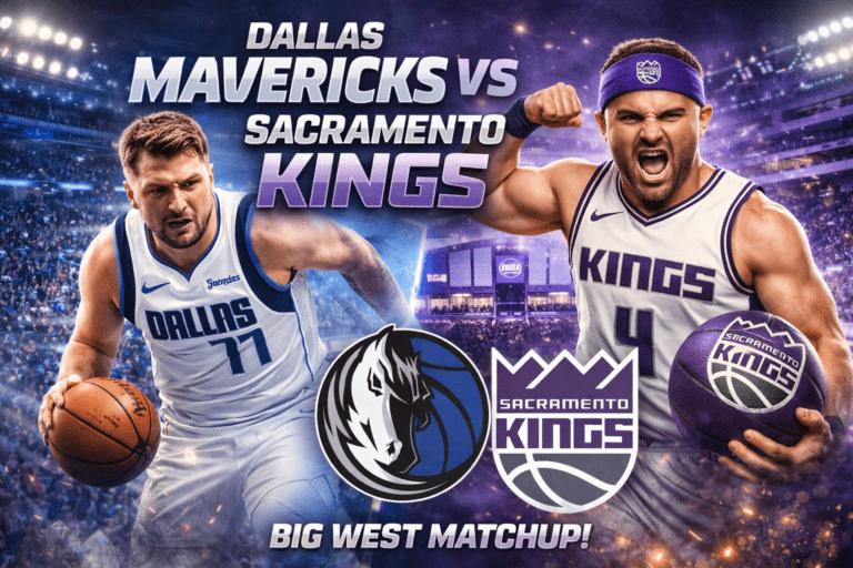 Dallas Mavericks vs Sacramento Kings match player stats