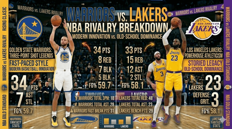 Warriors vs Lakers
