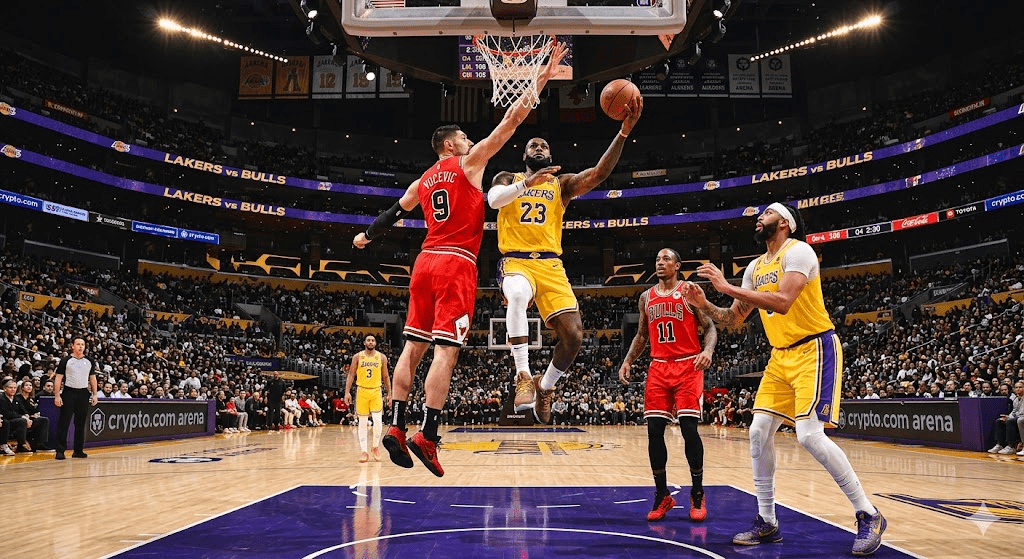 Lakers vs Chicago Bulls Match Player Stats