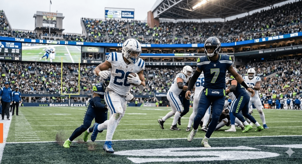 Colts vs Seahawks Match Player Stats