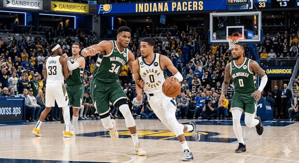 Pacers vs Milwaukee Bucks Match Player Stats