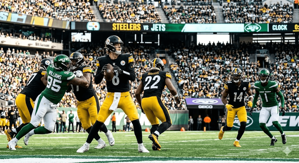 Pittsburgh Steelers vs New York Jets Match Player Stats