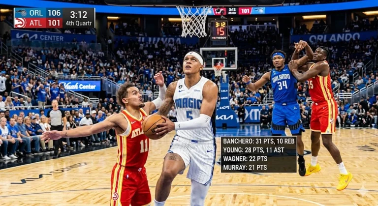 Orlando Magic vs Atlanta Hawks Match Player Stats