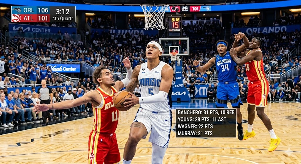 Orlando Magic vs Atlanta Hawks Match Player Stats
