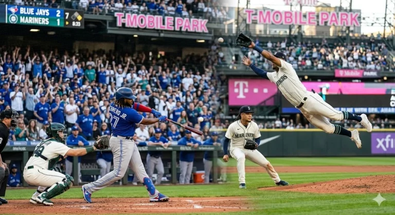 Toronto Blue Jays vs Seattle Mariners Match Player Stats