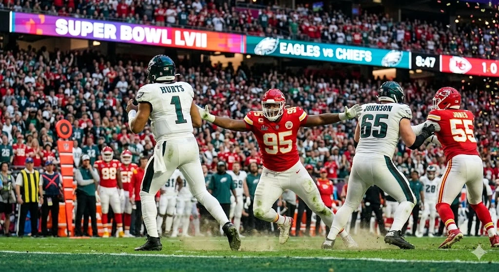 Philadelphia Eagles vs Kansas City Chiefs Match Player Stats