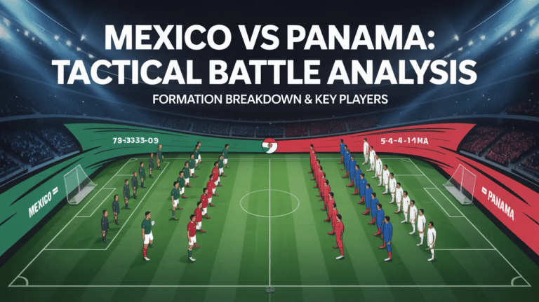 Mexico National Football Team vs Panama National Football Team Lineups
