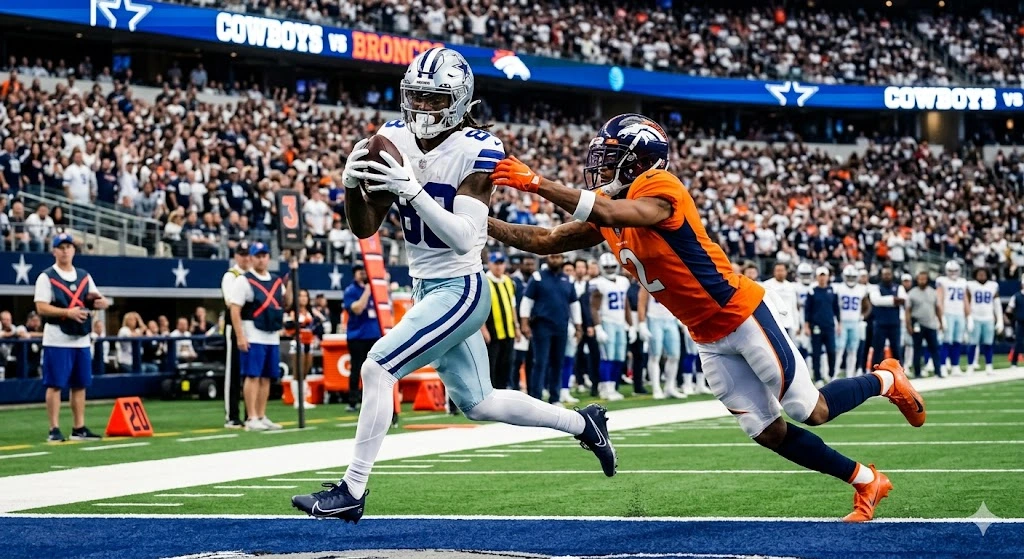 Dallas Cowboys vs Denver Broncos Match Player Stats