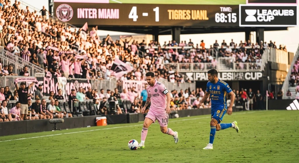 Inter Miami vs Tigres UANL Timeline