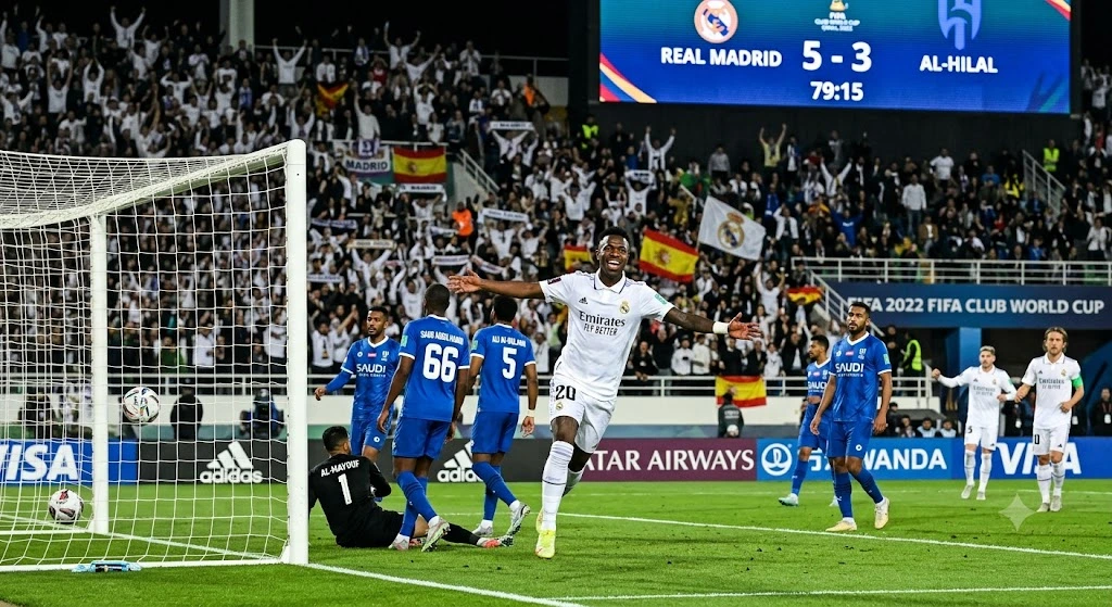 Real Madrid CF vs Al-Hilal Stats