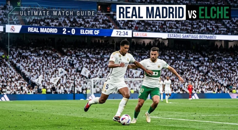 Real Madrid vs Elche