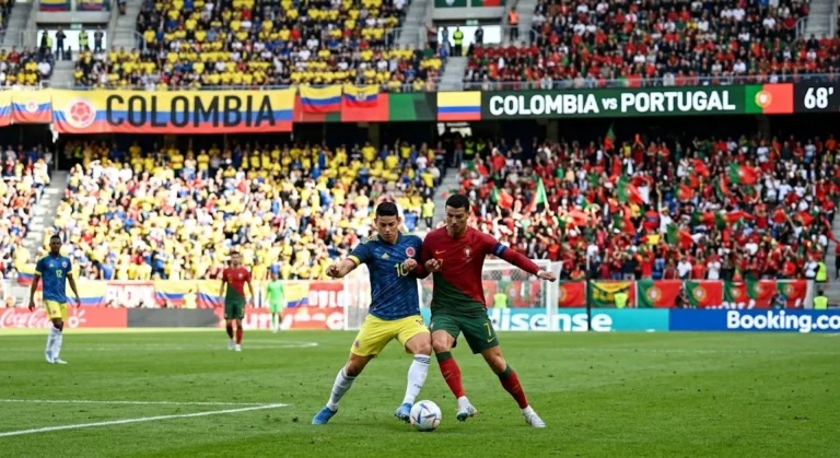 Colombia National Football Team vs Portugal National Football Team